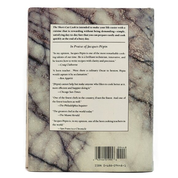 The Short-Cut Cookbook: How to Make Simply Wonderful Meals by Jacques Pepin - Picture 6 of 6